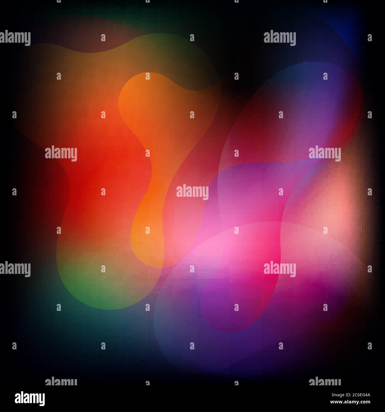 Abstract color fluid background. Liquid background. Vector Stock Vector