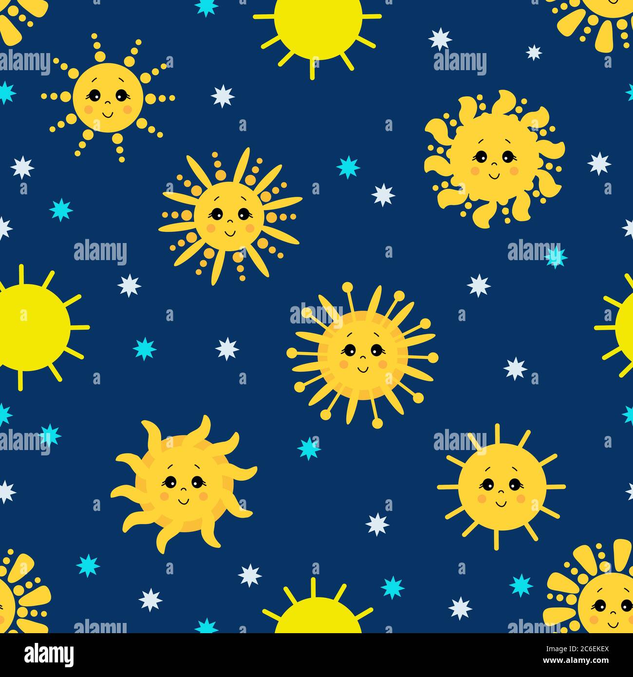 sun pattern wallpaper