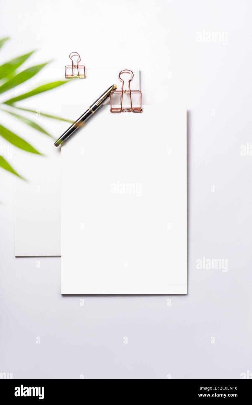 Personal Stationery Template from c8.alamy.com
