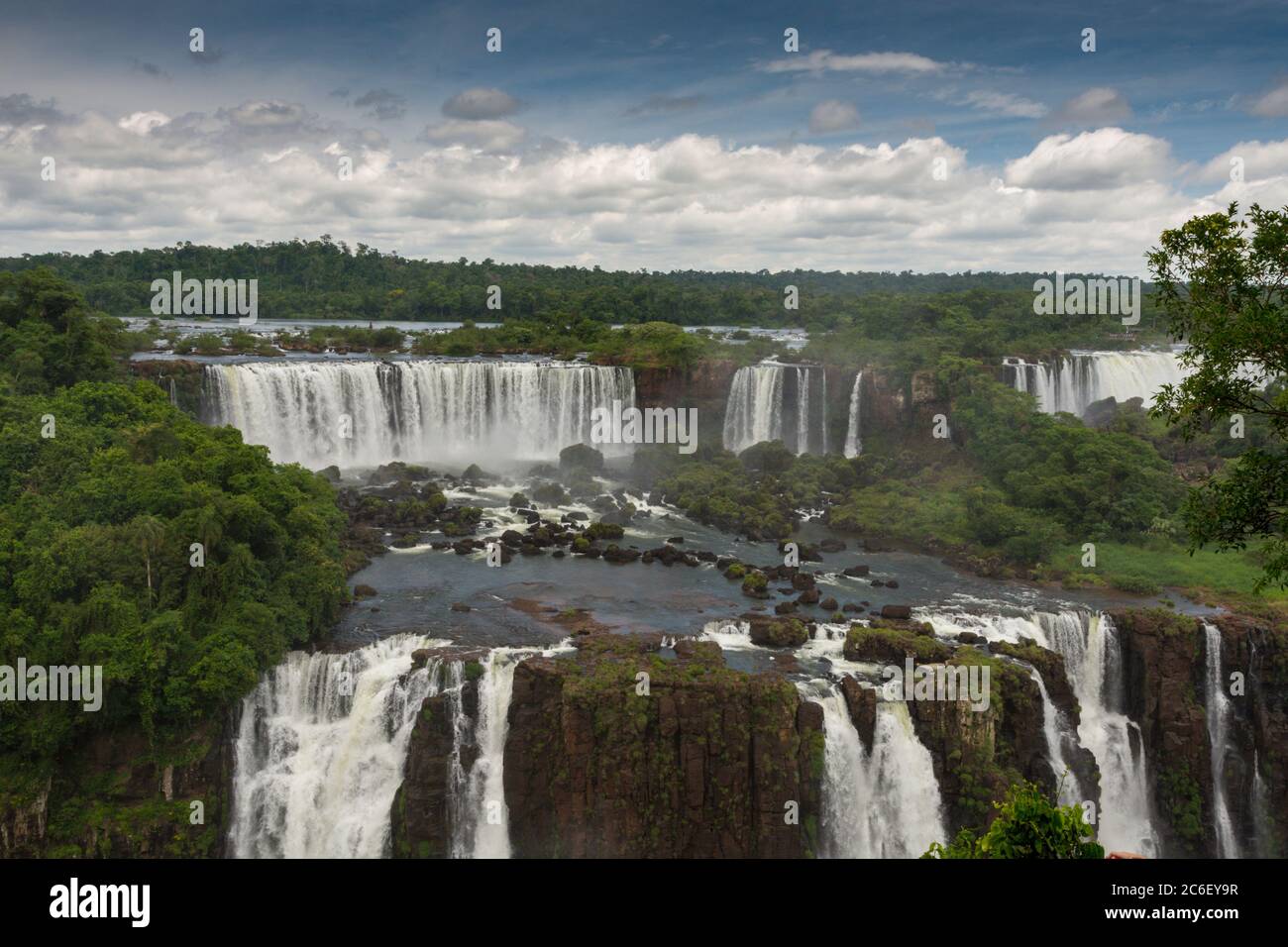 Iguazu Falls / Cataratas del Iguazú in Misiones Province, Argentina Stock Photo