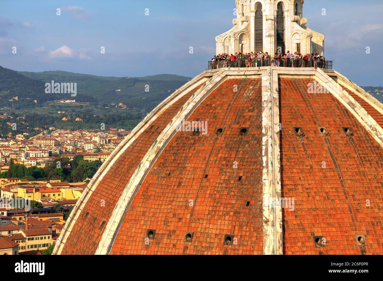 Florence duomo brunelleschis dome cathedral hi-res stock photography ...