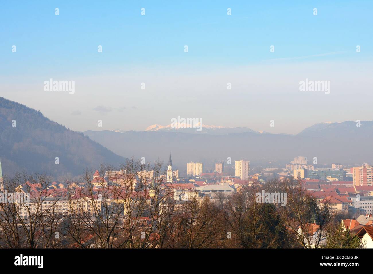 CELJE, Slovenia - January 04, 2020: Celje Stock Photo