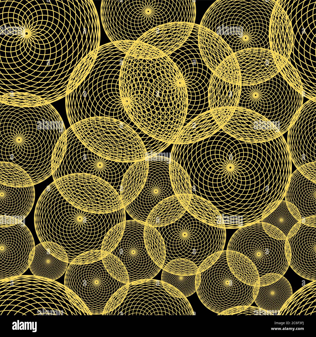 abstract circles seamless background pattern Stock Vector Image & Art ...