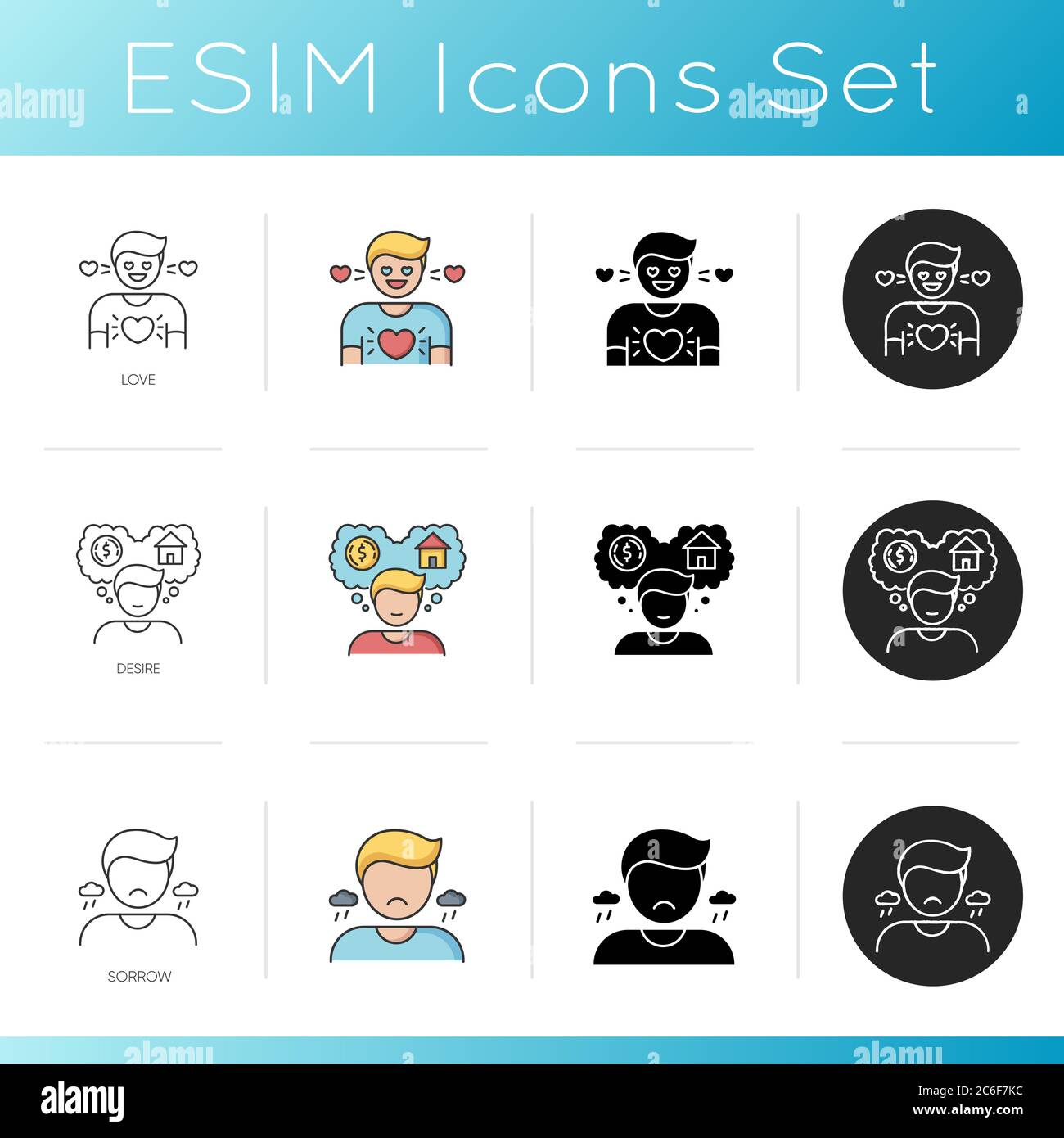 Good bad behaviour Stock Vector Images - Alamy