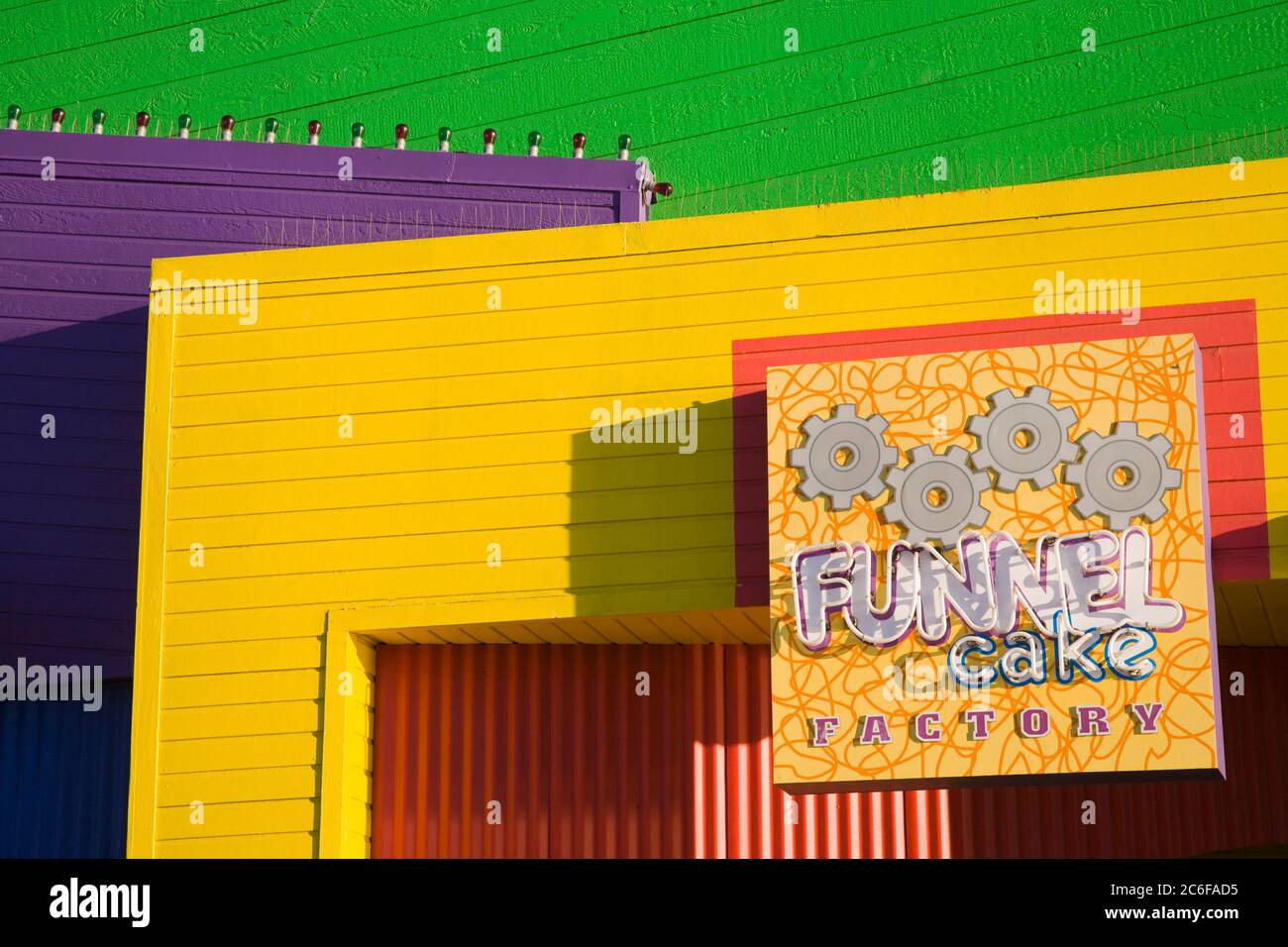 Restaurant, Pacific Park on Santa Monica PIer, Santa Monica, California