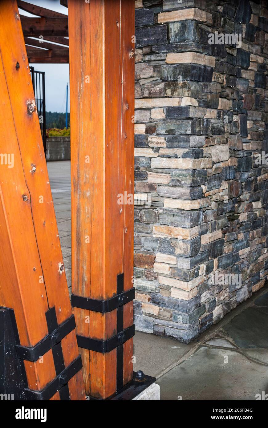 Image showcasing Exterior architecture materials Stock Photo - Alamy