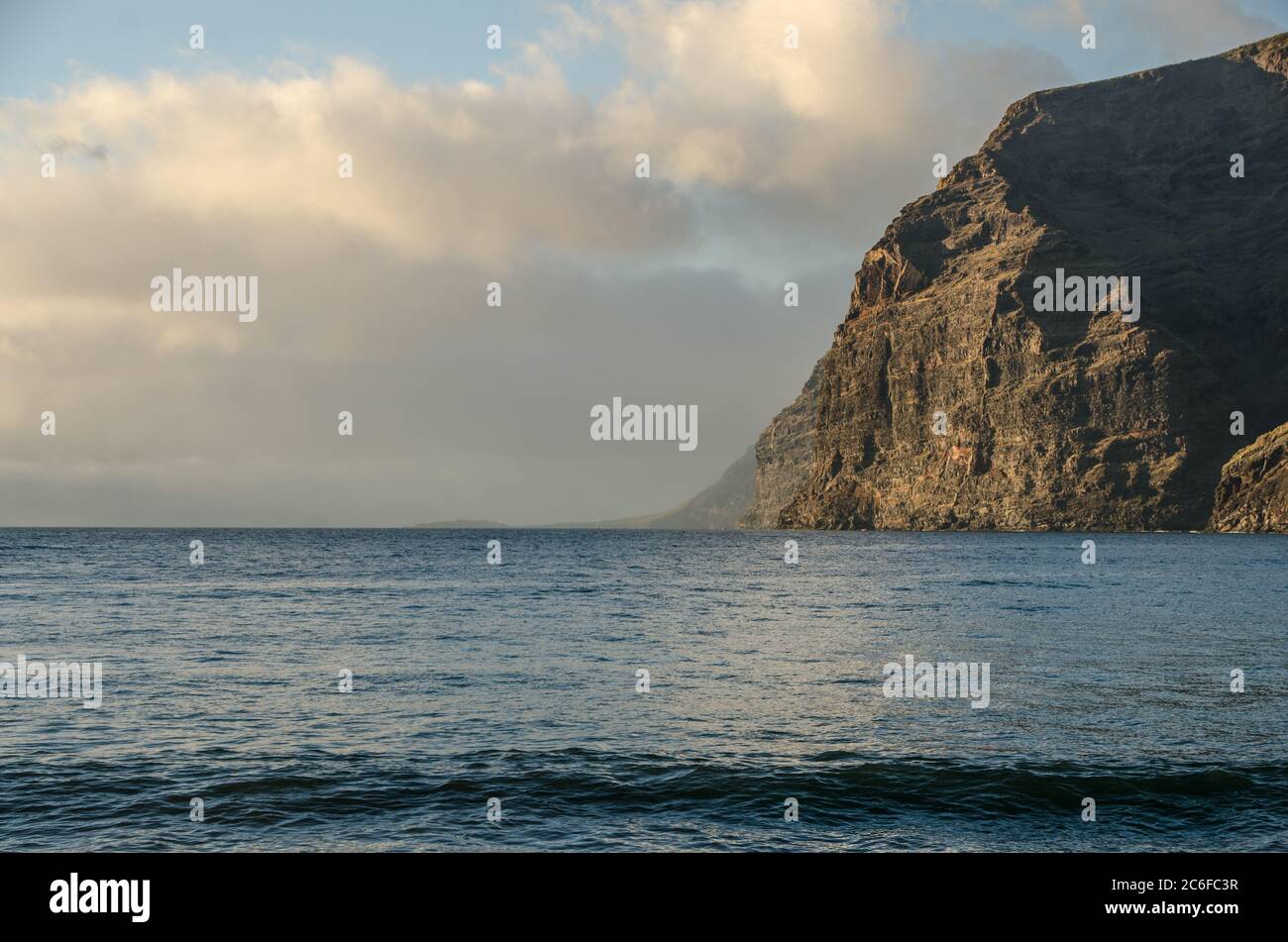 Los Gigantes cliffs in Santiago del Teide, Tenerife island. Canary Islands. Spain Stock Photo