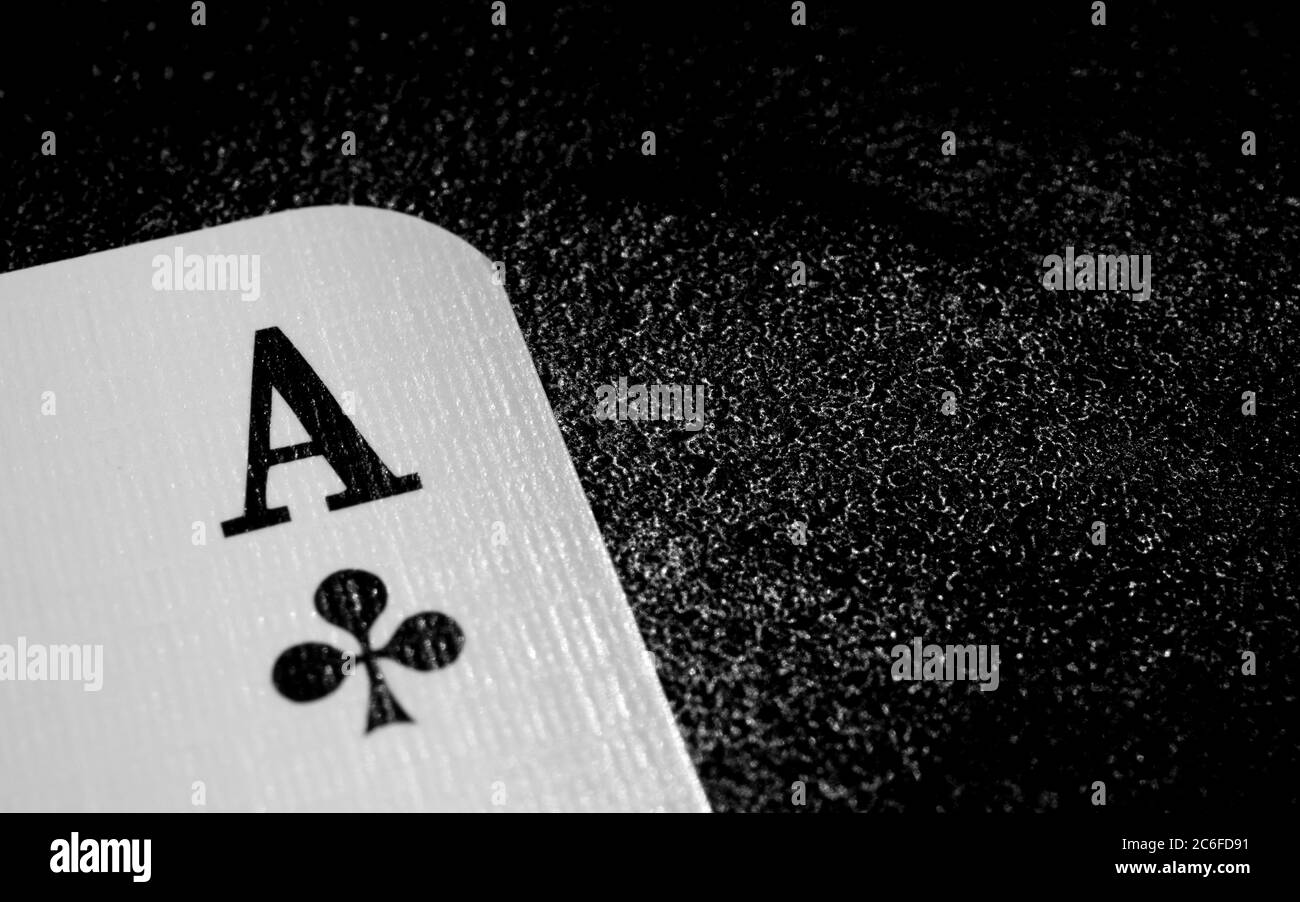 Single playing card ace hires stock photography and images Alamy