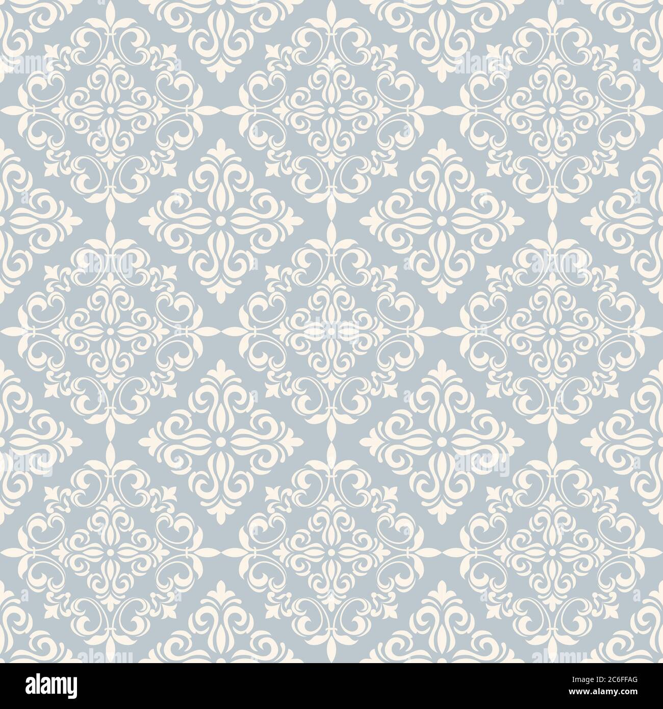 Vintage seamless damask pattern. Tile. Hand drawn background. Wallpaper