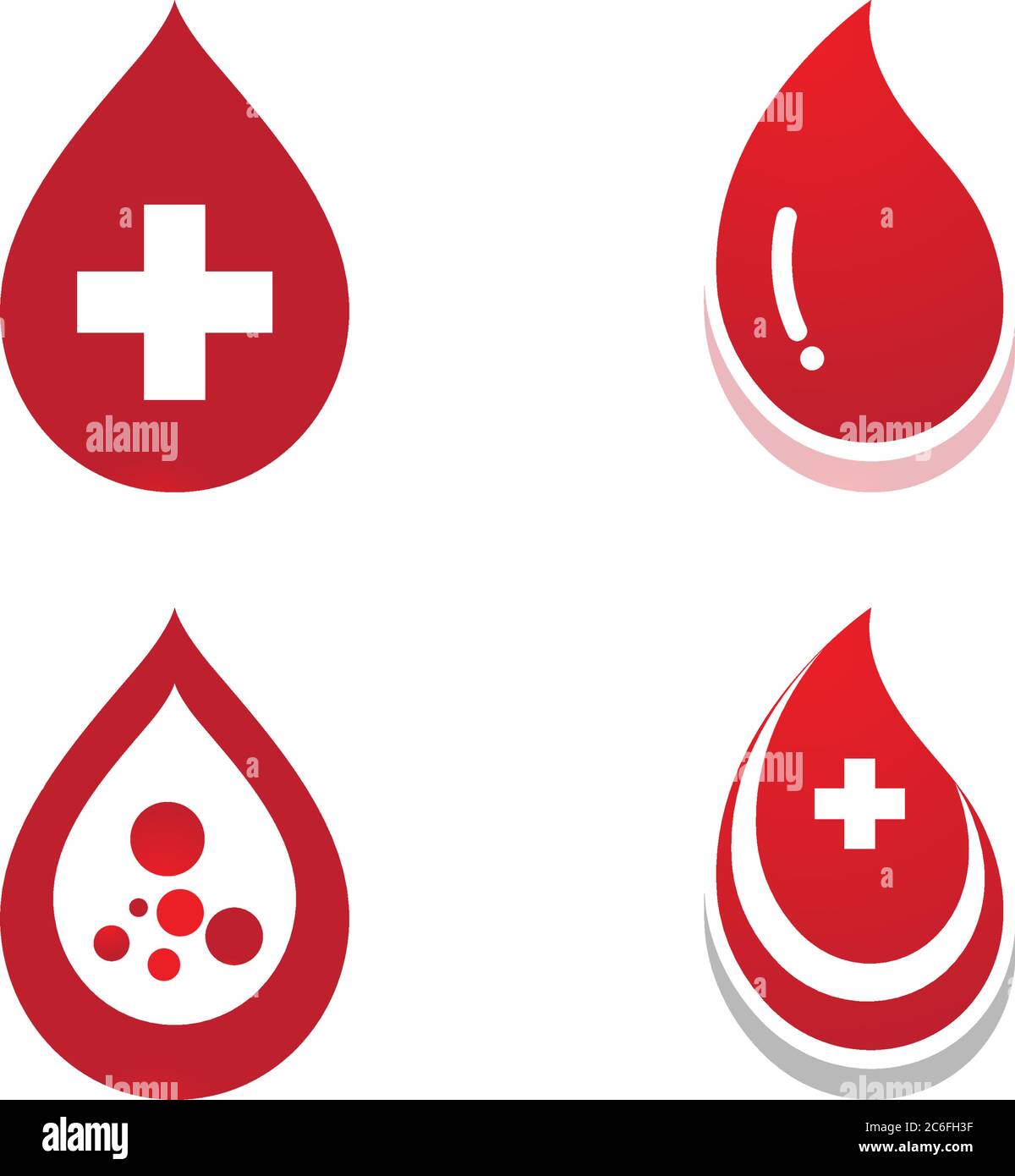 Blood ilustration logo vector template Stock Vector Image & Art - Alamy