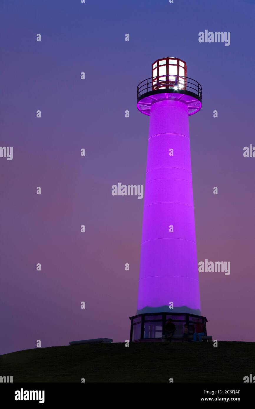 Rainbow Harbor Lighthouse, Long Beach City, Los Angeles, California