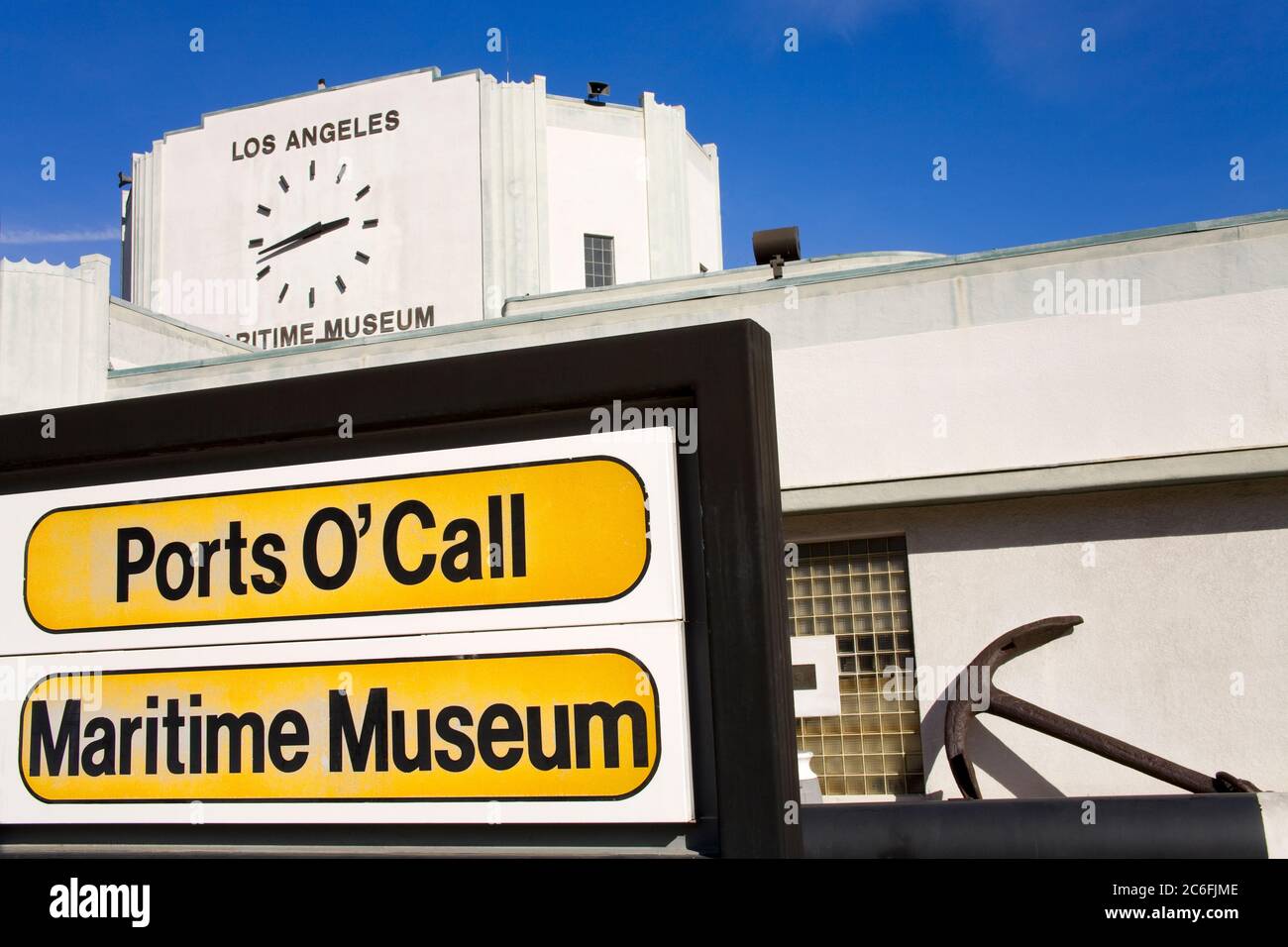 Los Angeles Maritime Museum San Pedro Los Angeles California Usa