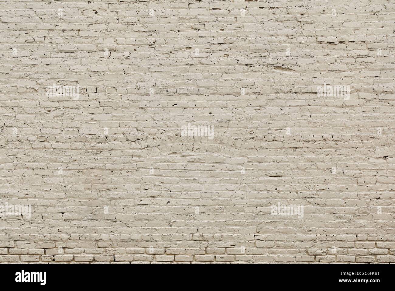 a white painted old brick wall background backdrop Stock Photo - Alamy