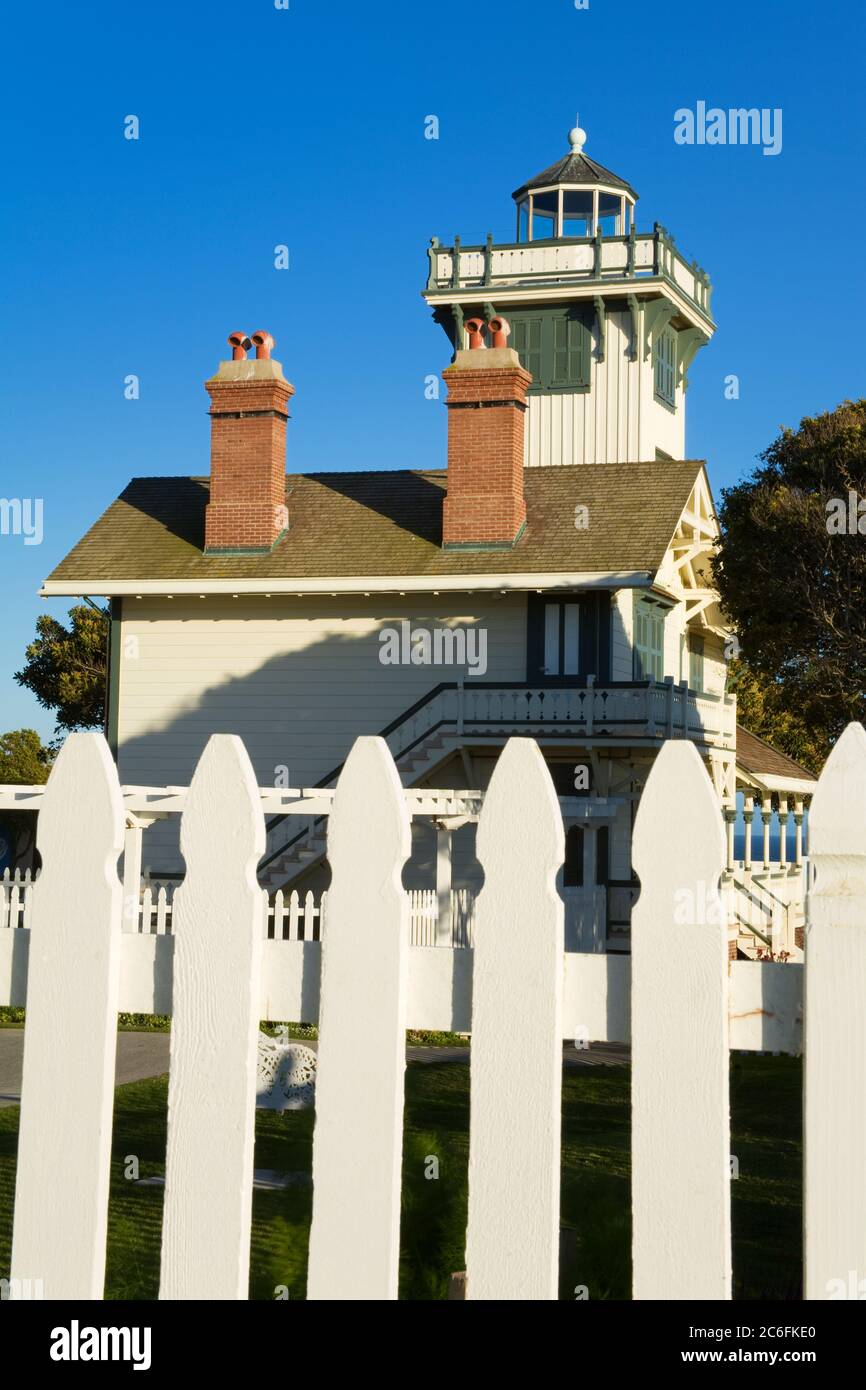 Point Fermin Lighthouse,San Pedro,Los Angeles,California,USA Stock Photo Alamy