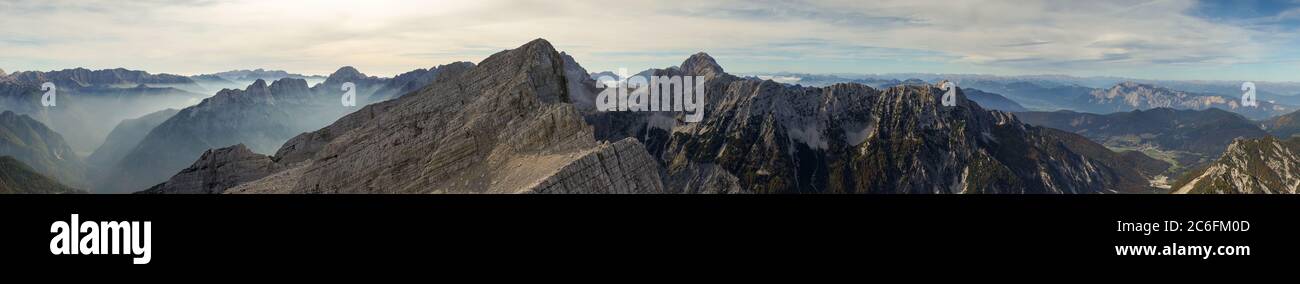 View over julian alps hi-res stock photography and images - Alamy