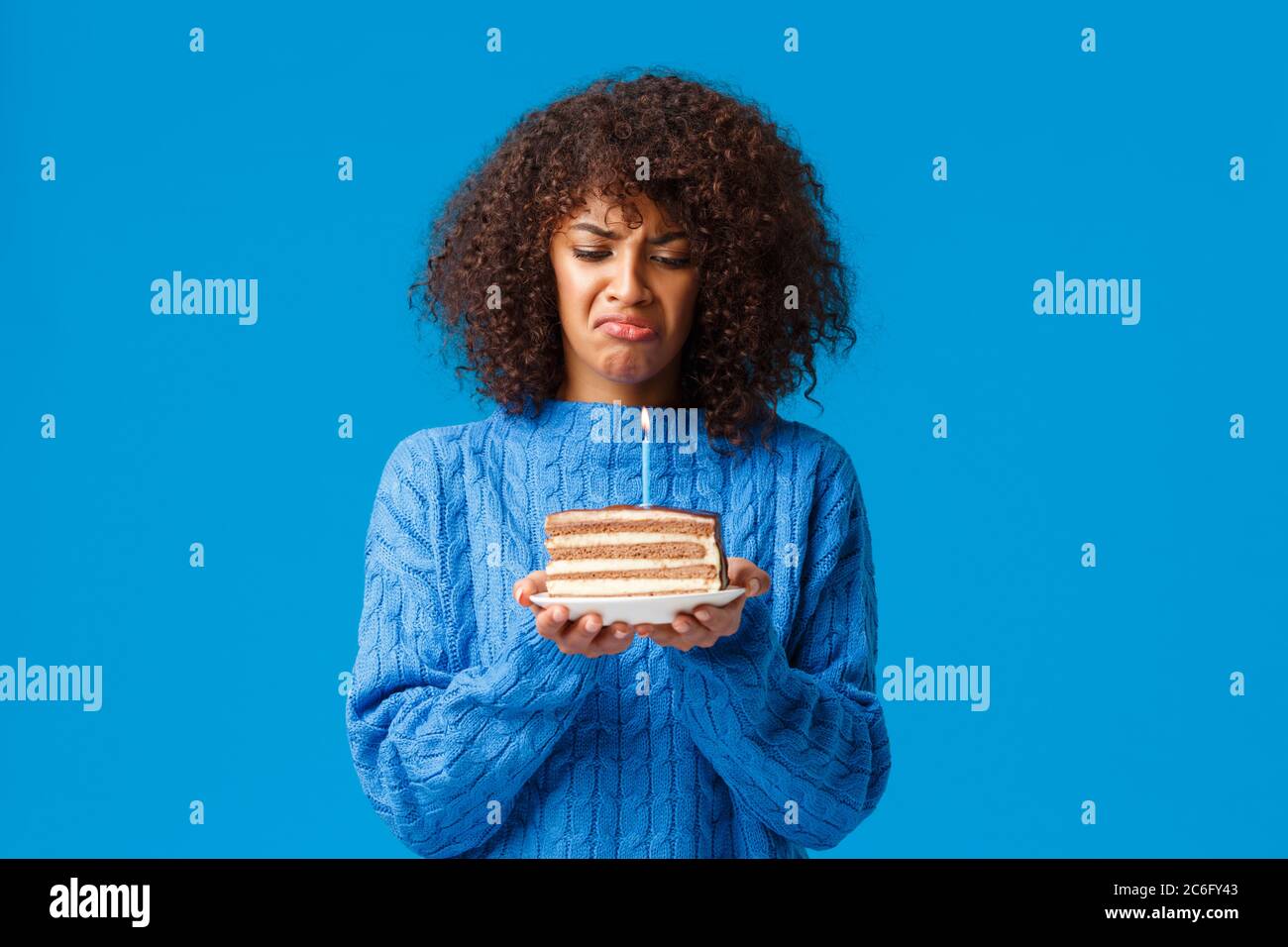 Black girl afro cake