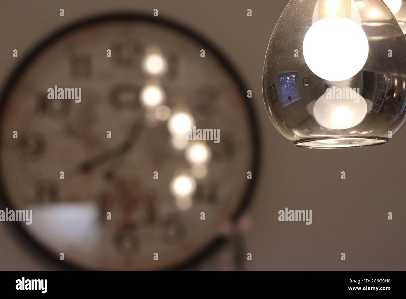 Light clock hi-res stock photography and images - Alamy