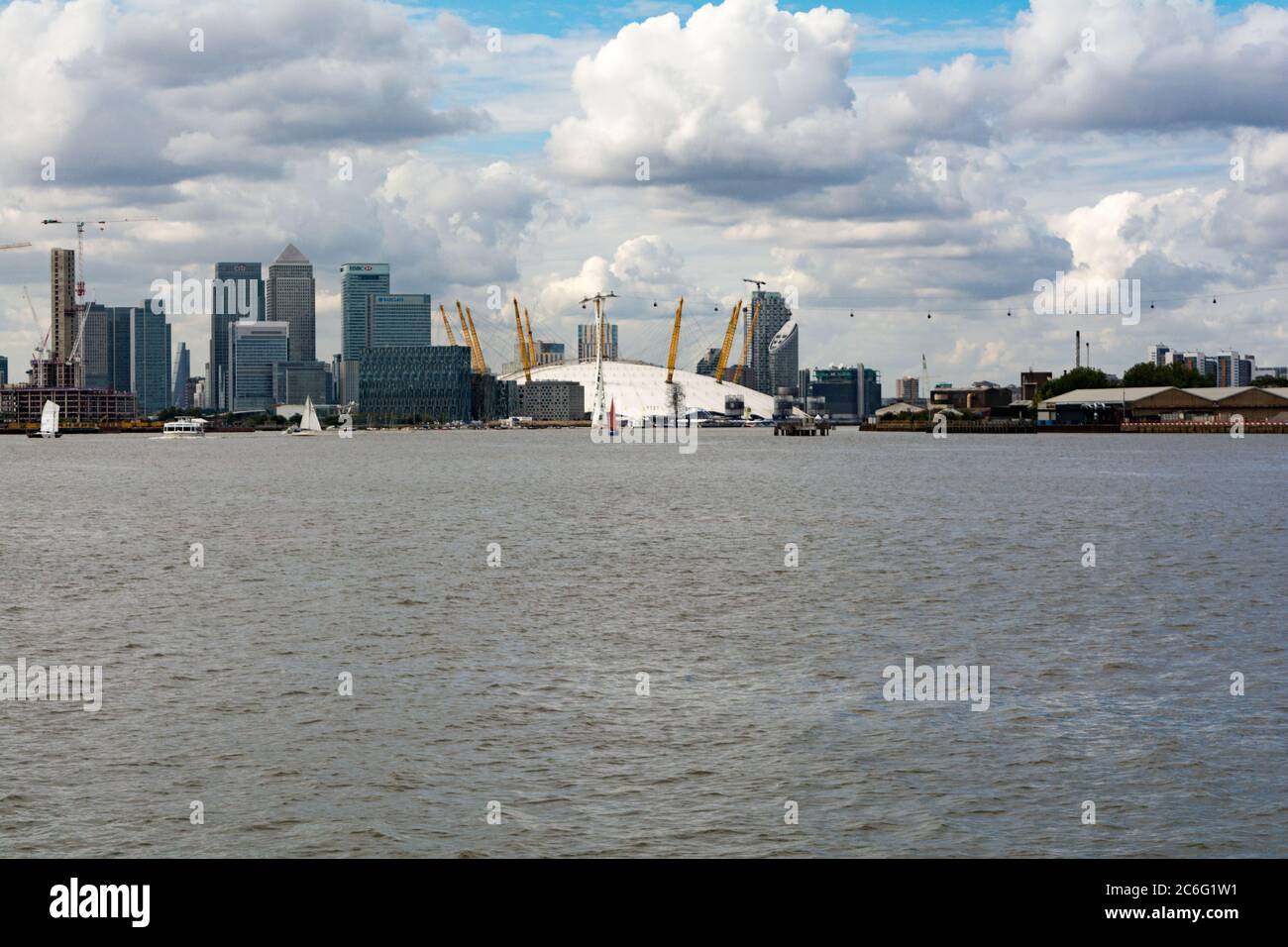 O2 Woolwich Car flood london hi-res stock photography and images - Alamy