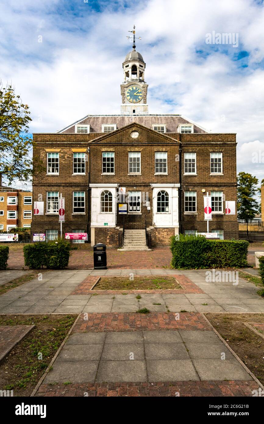 The Clockhouse, Royal Woolwich Dockyard, Woolwich, London, England, UK Stock Photo
