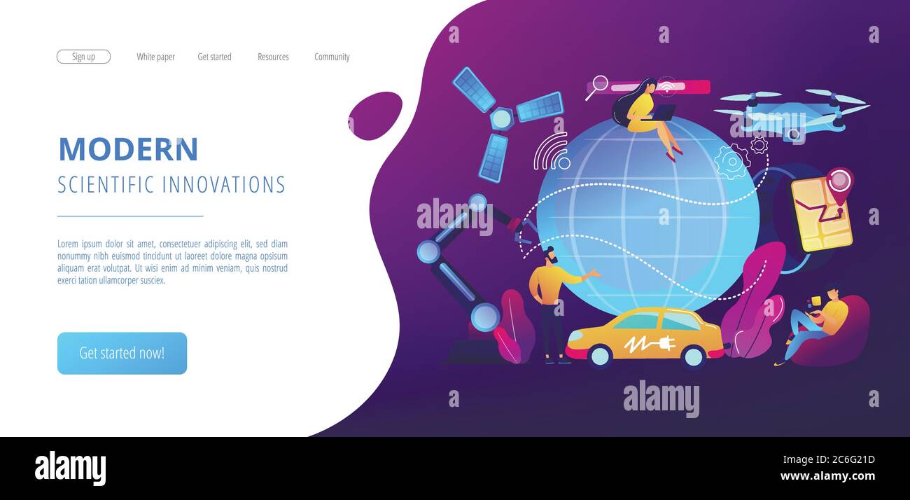Technological Revolution Stock Vector Images Alamy