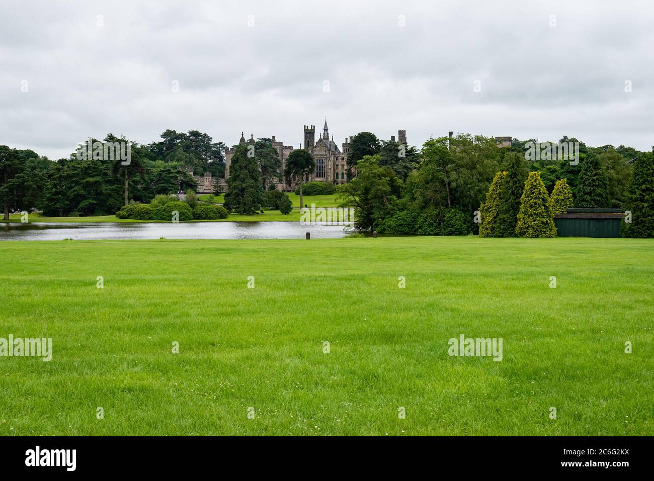 Alton, UK. 9th July 2020. Alton Towers Theme Park Resort Reopens to the public after closing due to the global Covid-19 pandemic. Credit Jason Chillmaid/Alamy Live News Stock Photo