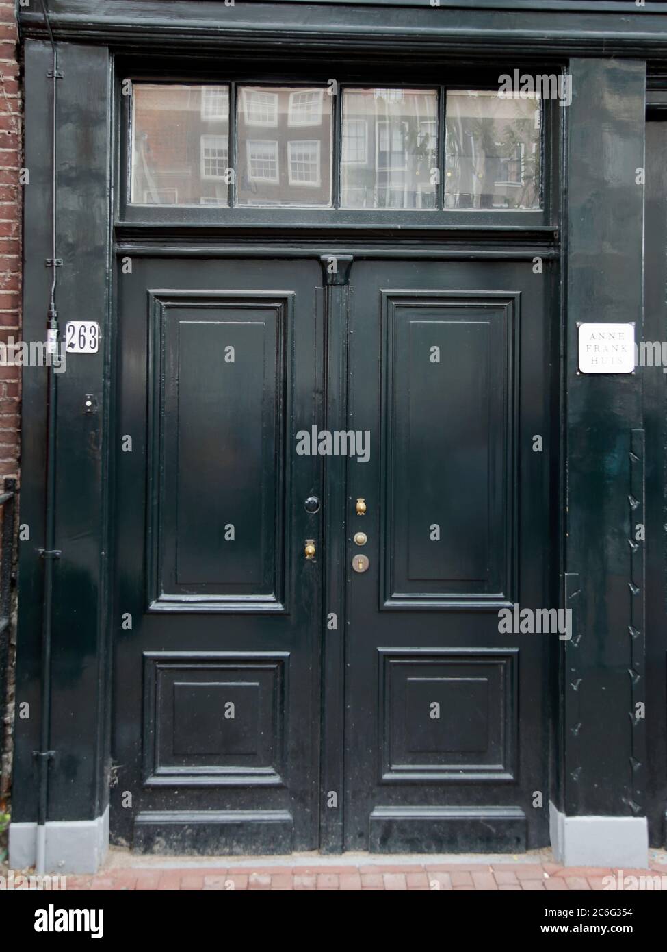 Anne Frank House Entrance Doorway Stock Photo Alamy
