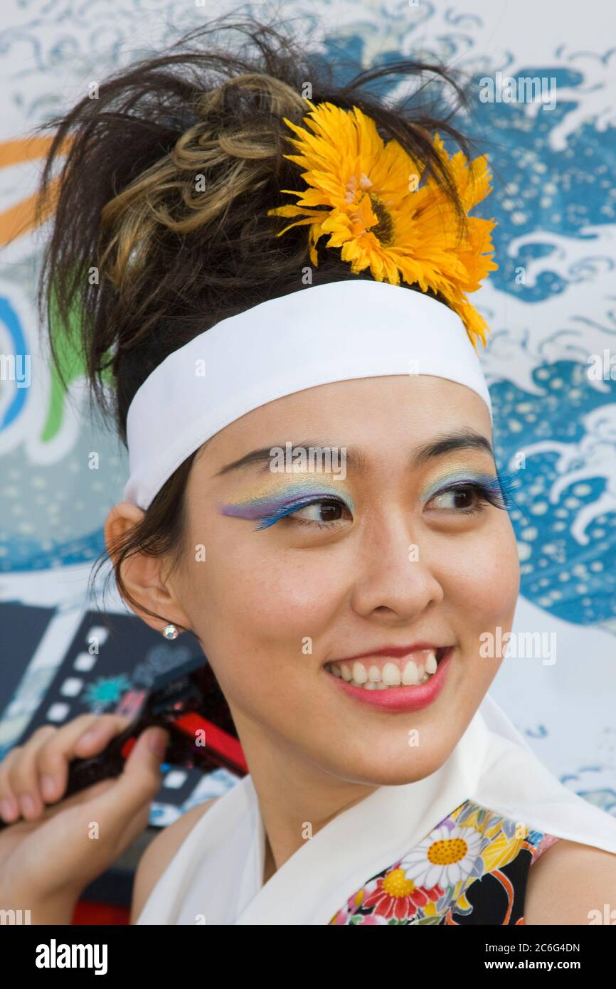 Nisei Week Japanese Festival, Little Tokyo, Los Angeles, California