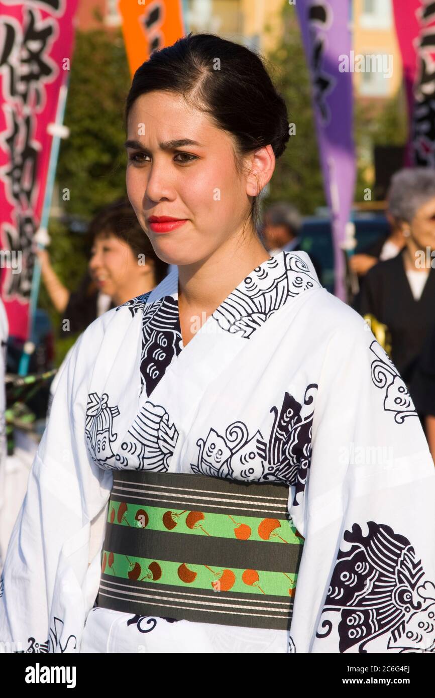 Traditional Kimono, Nisei Week Japanese Festival, Little Tokyo, Los