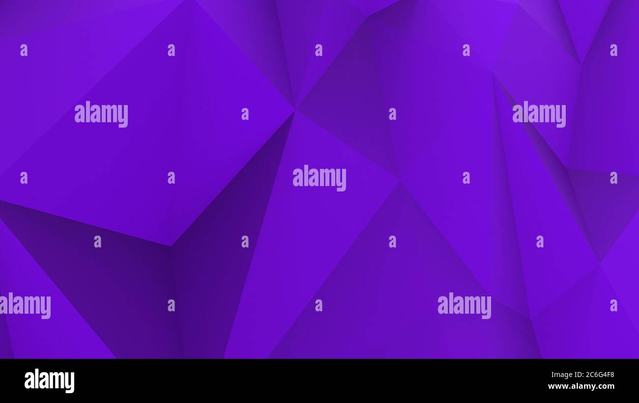 Violet abstract modern crystal background. Polygon, Line, Triangle ...