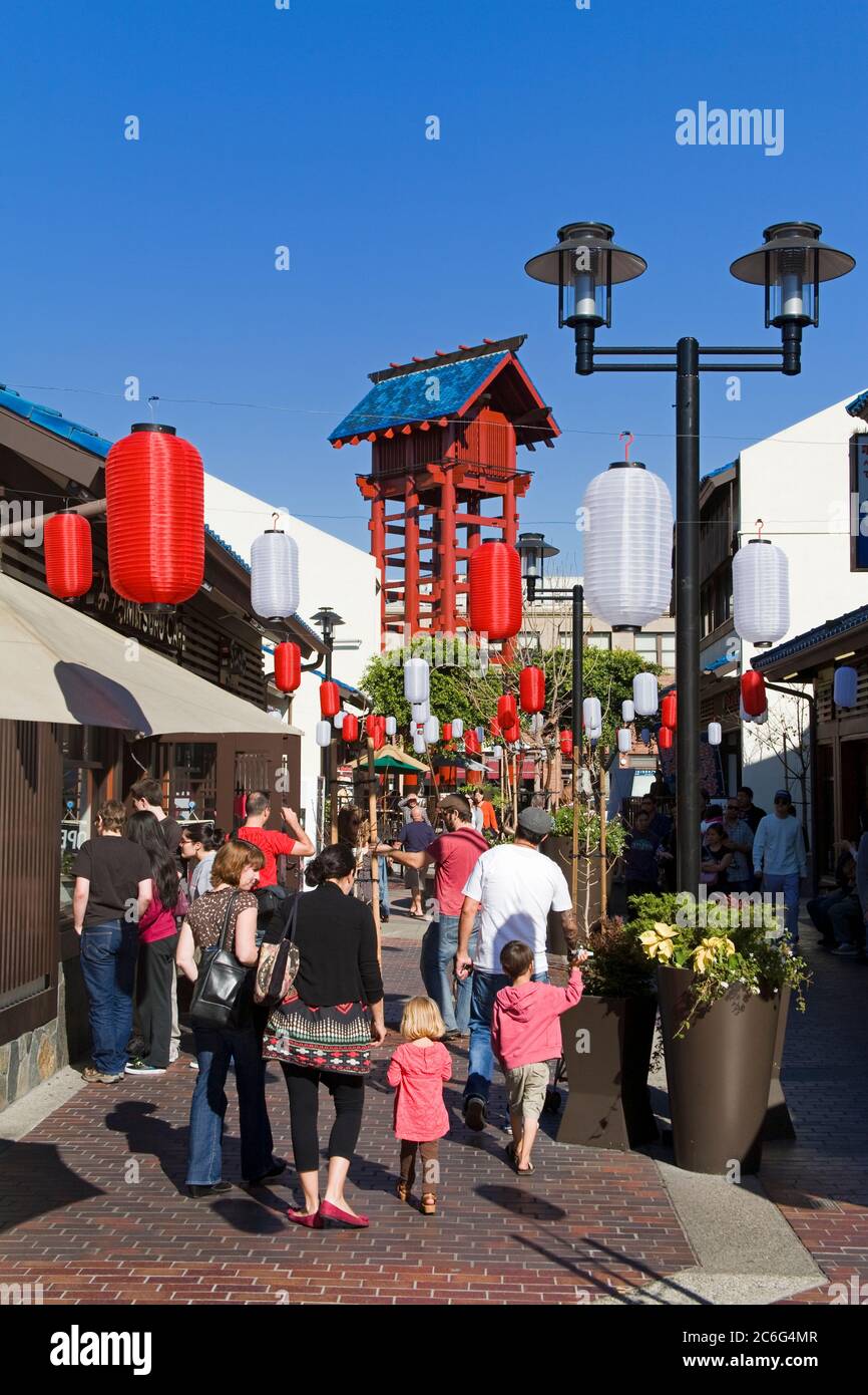 Japanese Village Plaza, Little Tokyo, Los Angeles, California, USA