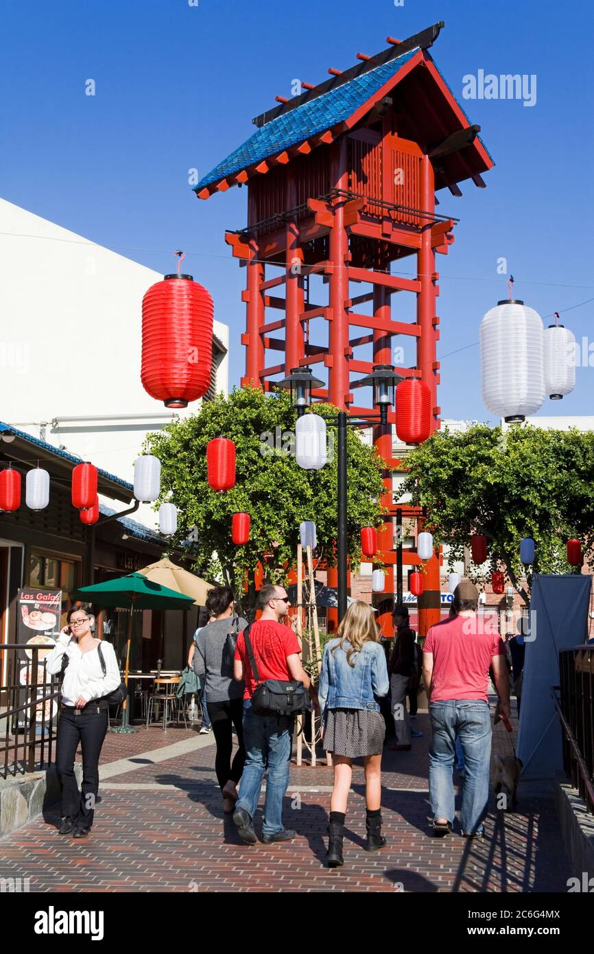 Japanese Village Plaza, Little Tokyo, Los Angeles, California, USA