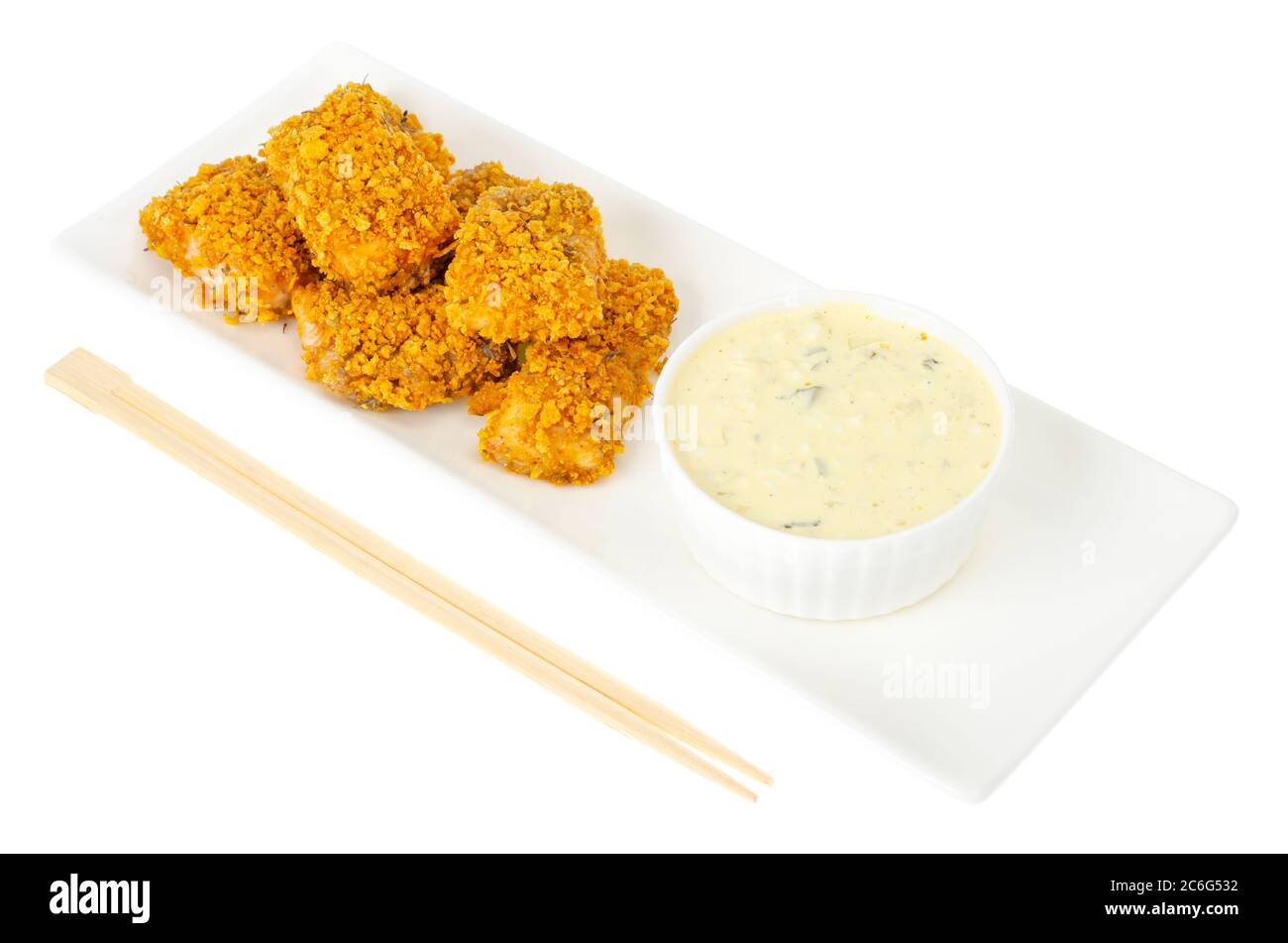 Sliced salmon breaded with sauce. Studio Photo Stock Photo Alamy