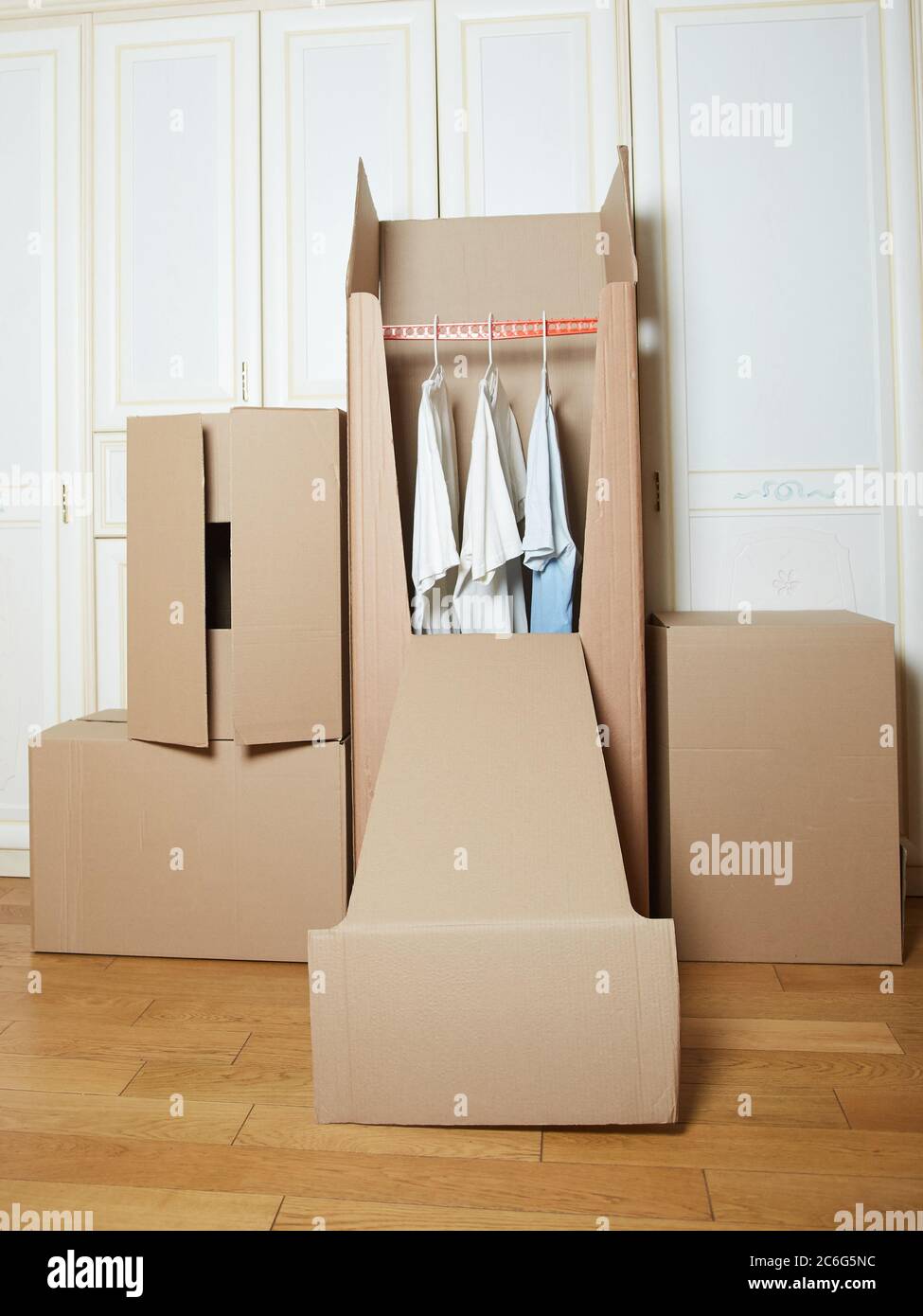 moving boxes. cardboard box. stack of boxes Stock Photo Alamy