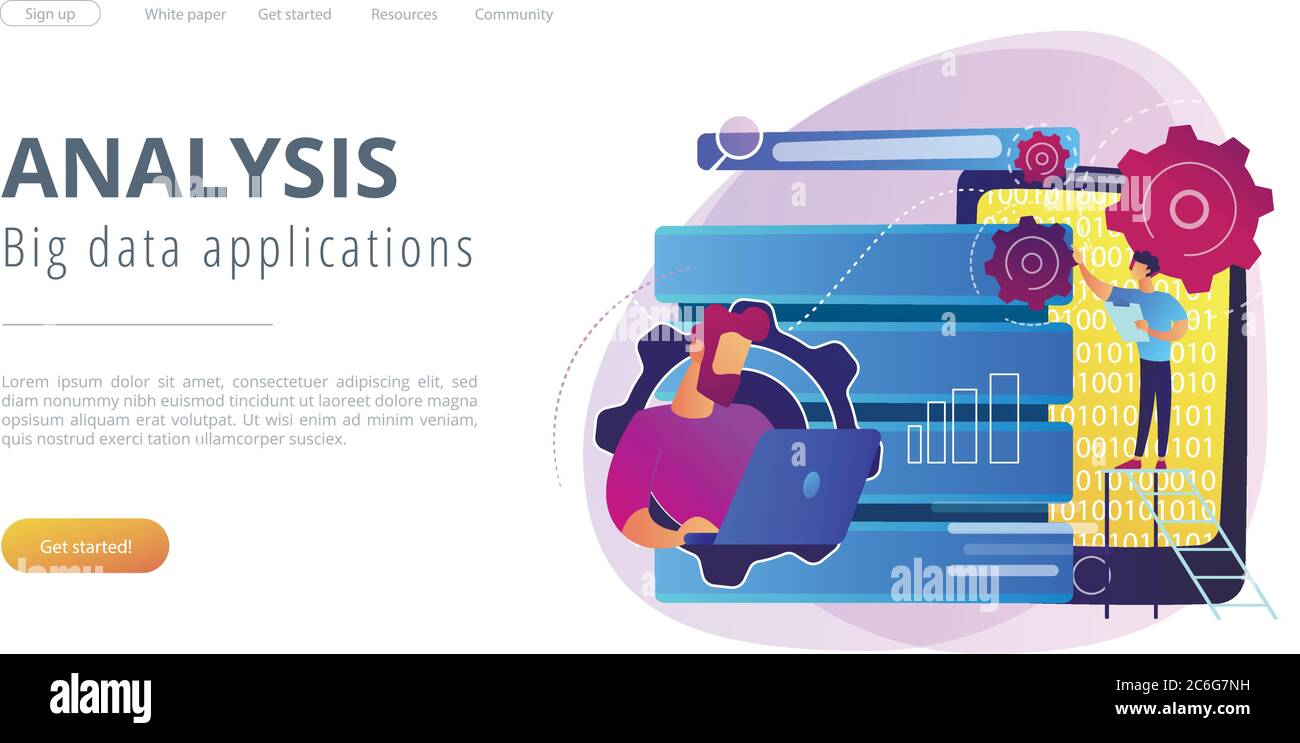 Page observation Stock Vector Images Alamy