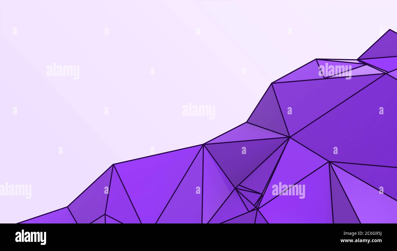 Violet Crystal Line Pattern Background Violet abstract modern crystal background. Polygon, Line, Triangle ...