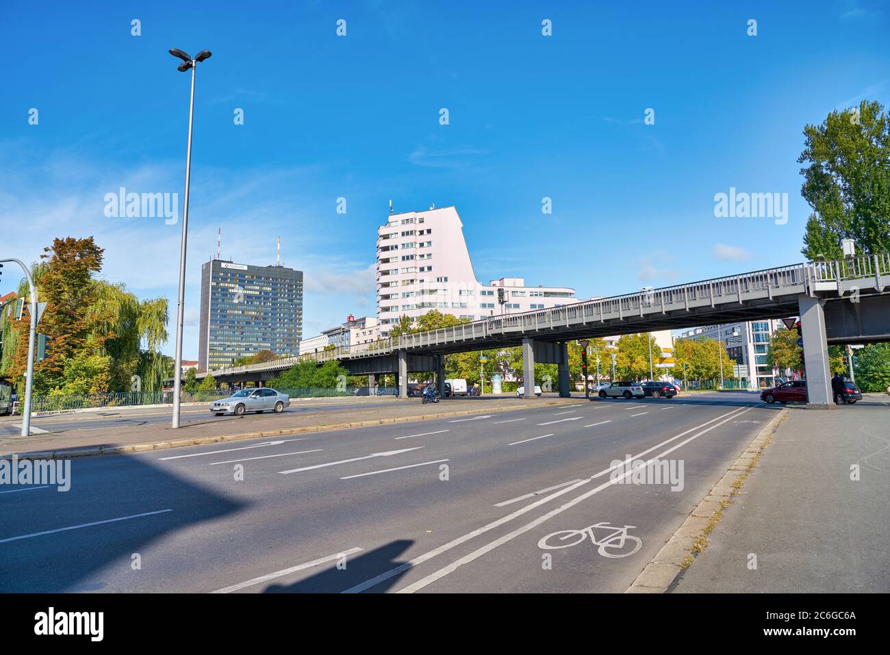 BERLIN, GERMANY - CIRCA SEPTEMBER, 2019: Berlin urban landscape in the daytime. Stock Photo