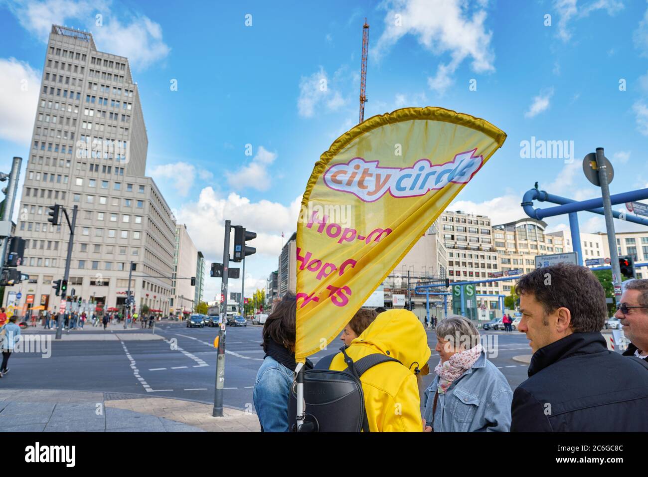 BERLIN, GERMANY - CIRCA SEPTEMBER, 2019: Berlin City Circle sign seen in Berlin in the daytime. Stock Photo