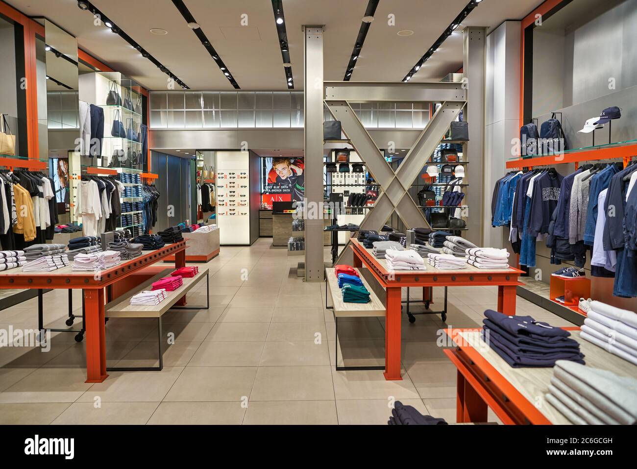 Armani outlet store hi-res stock photography and images - Page 2 - Alamy