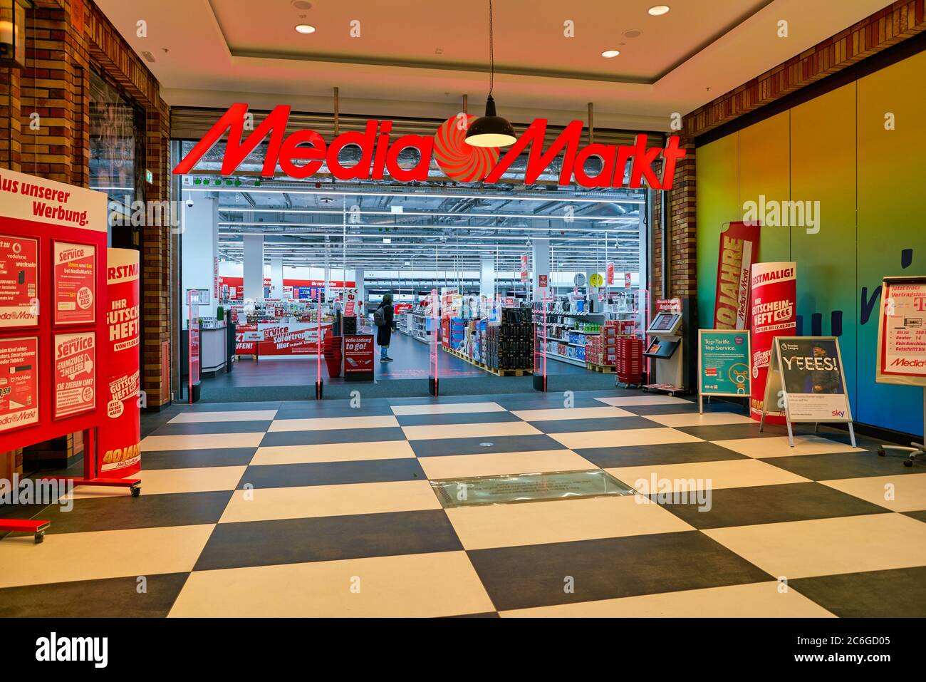 Berlin, Germany, Media Markt store Stock Photo - Alamy