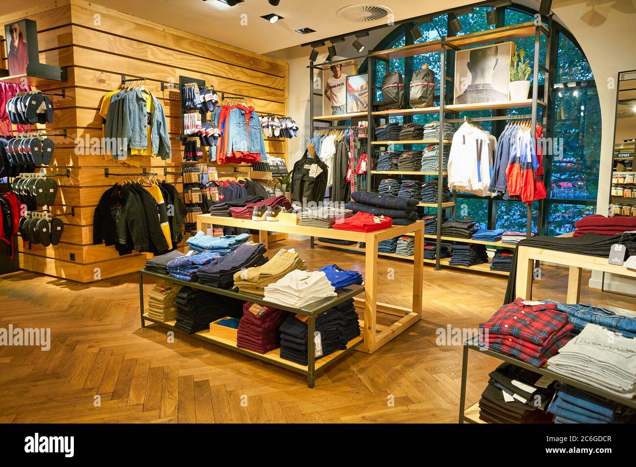 Levi's store interior hi-res stock and images Alamy