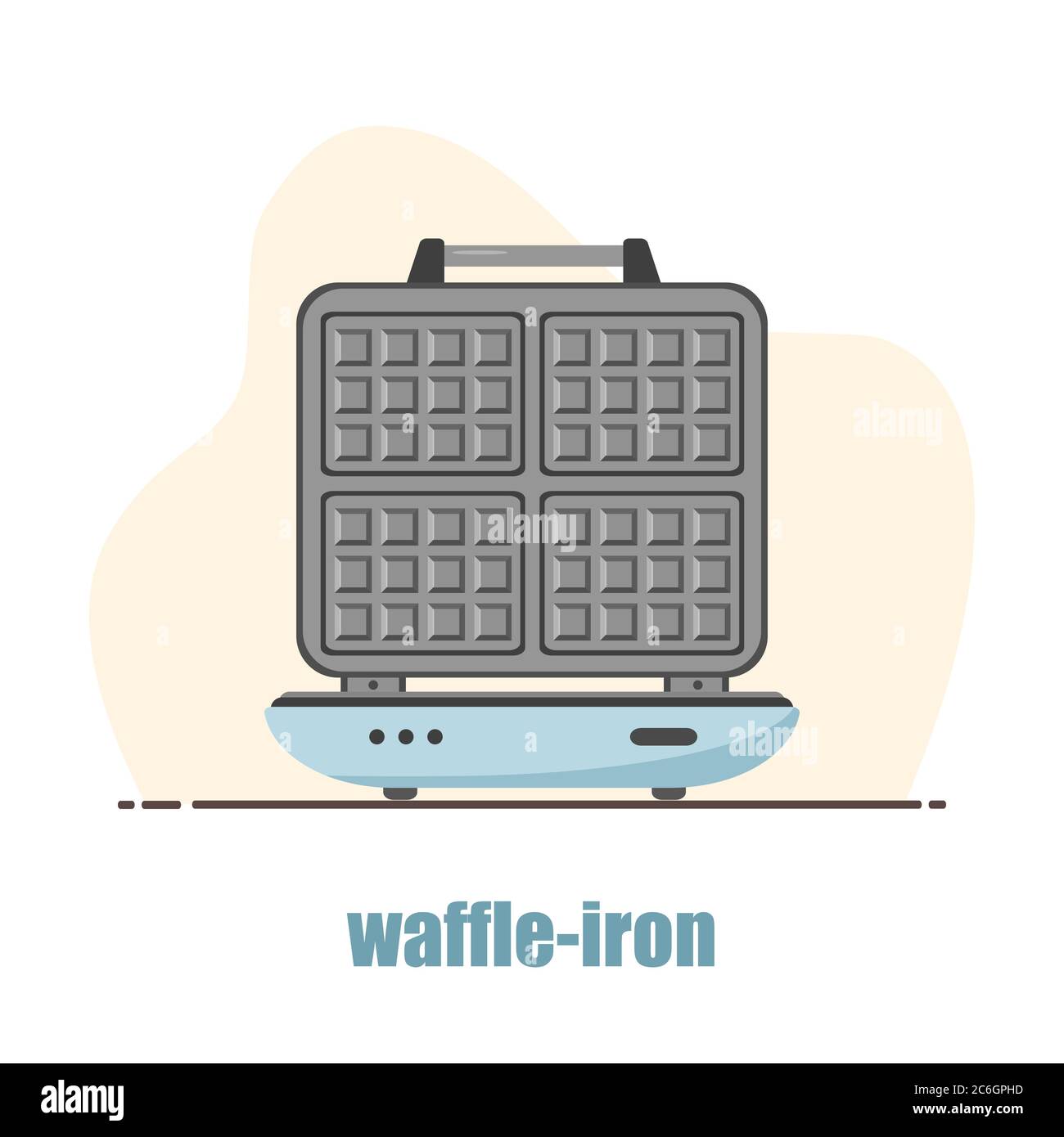 flat iron waffle maker