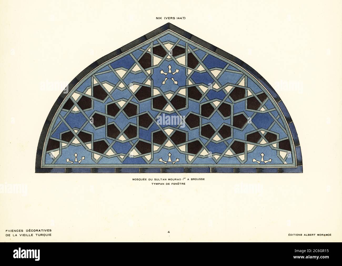 Faience decorative de la vieille turquie hires stock photography and