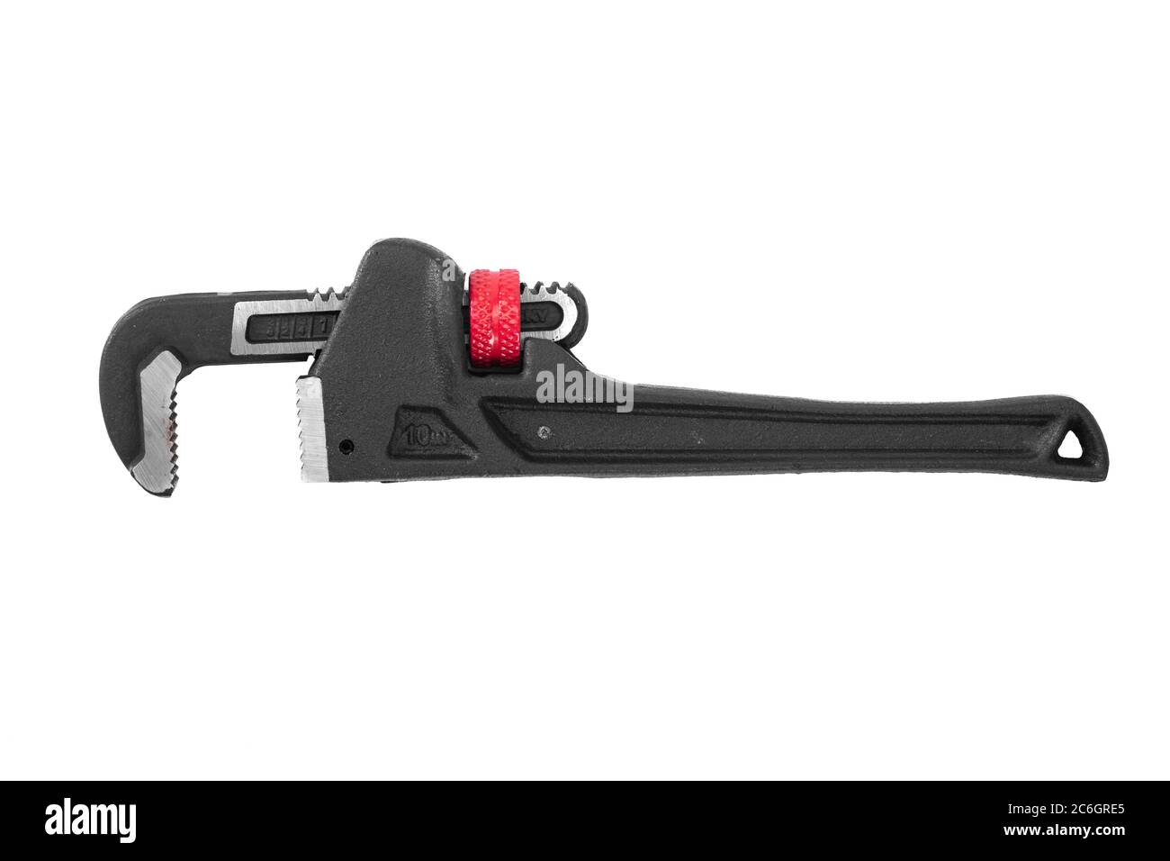 Adjustable Pipe Wrench Stock Photo