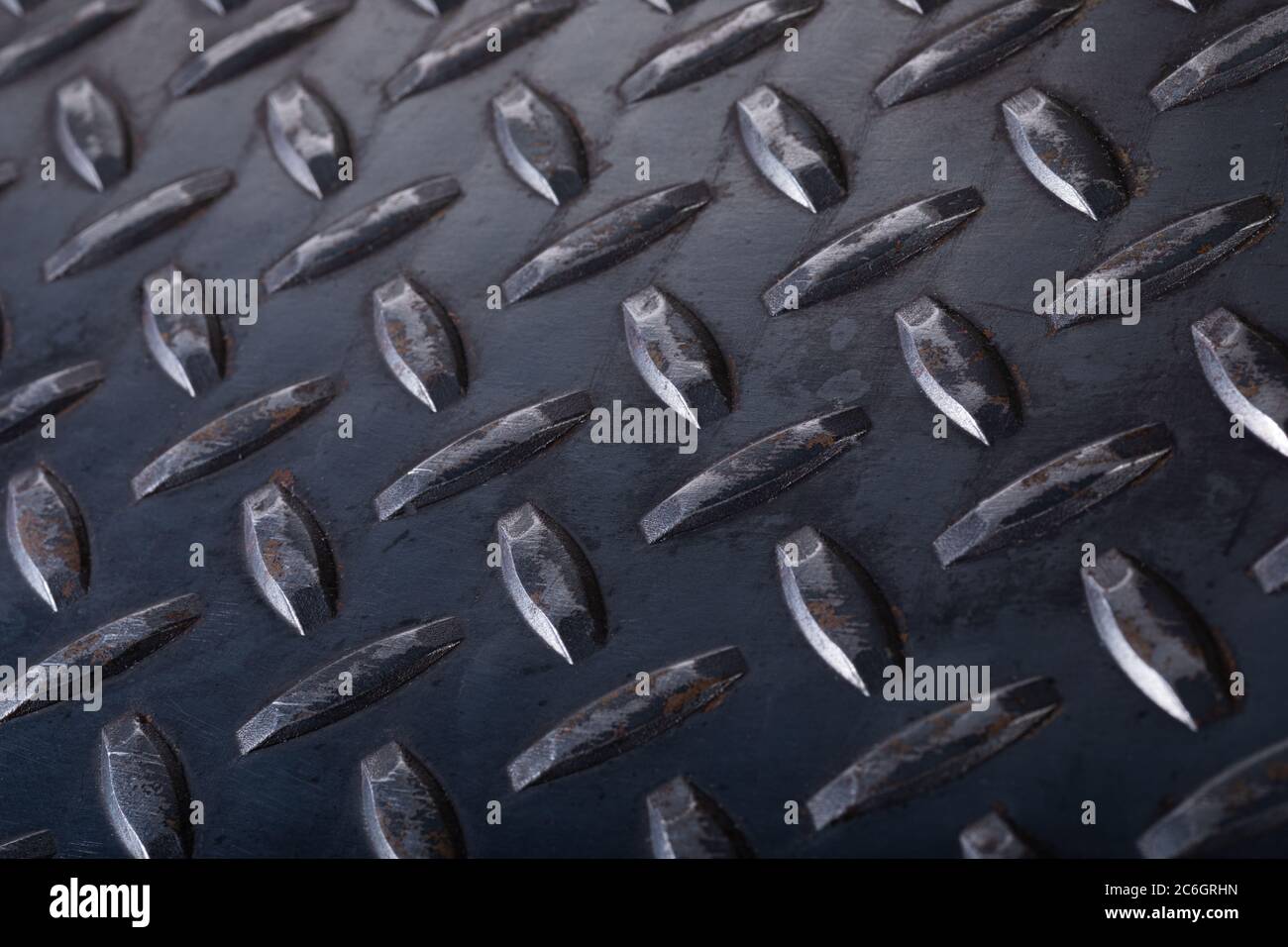 Metal Background, Diamond Plate Stock Photo