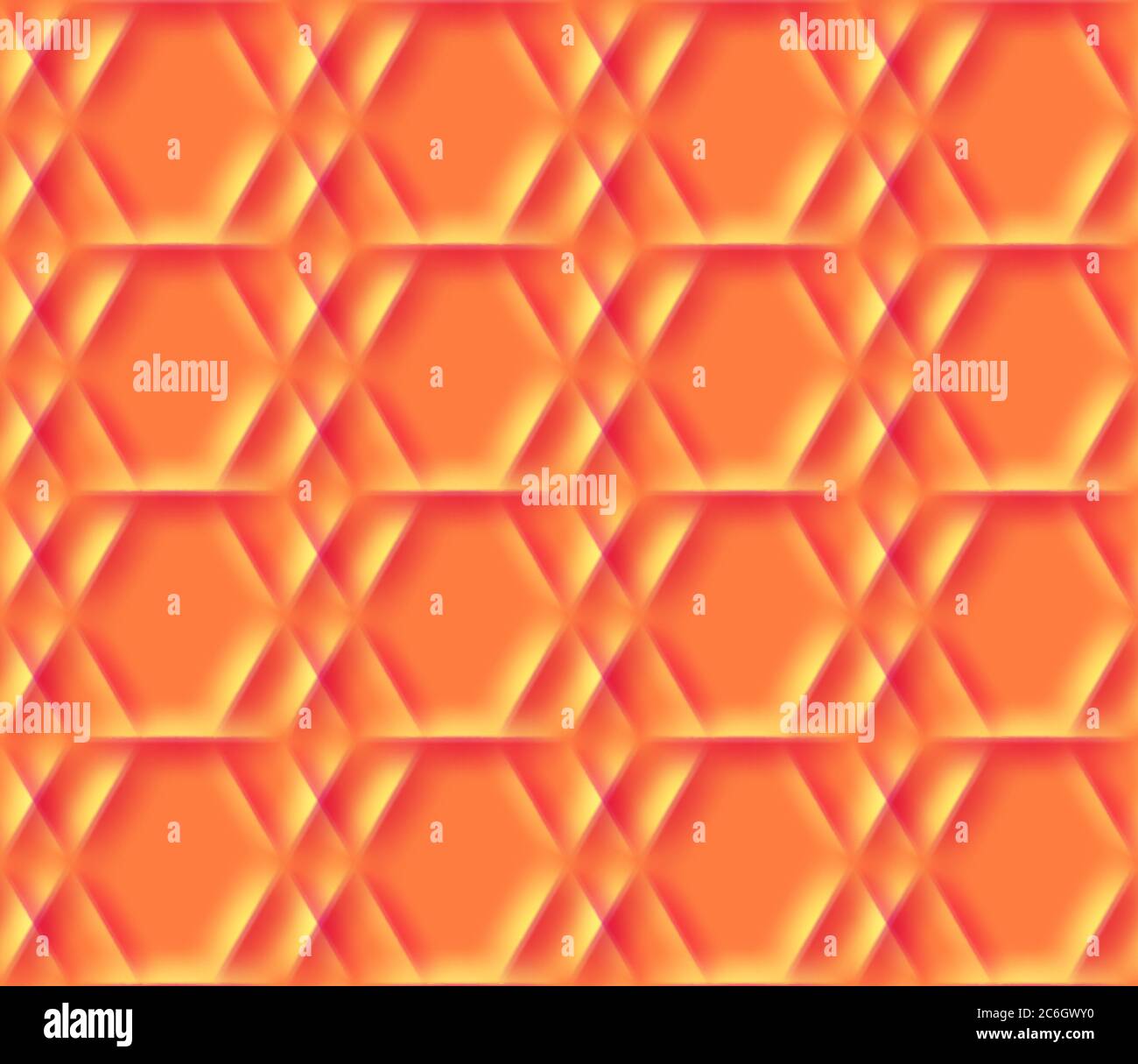 Orange geometric seamless pattern for wrapper, wallpaper or abstract ...