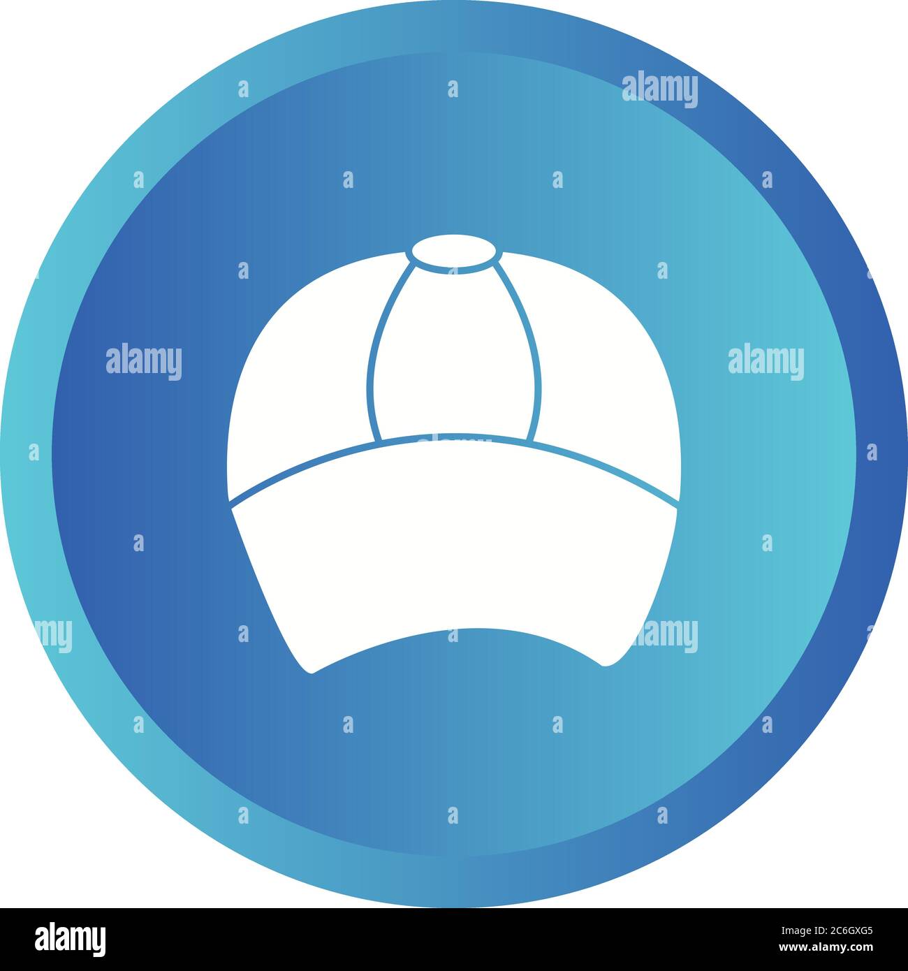 Unique Cap Vector Glyph Icon Stock Vector