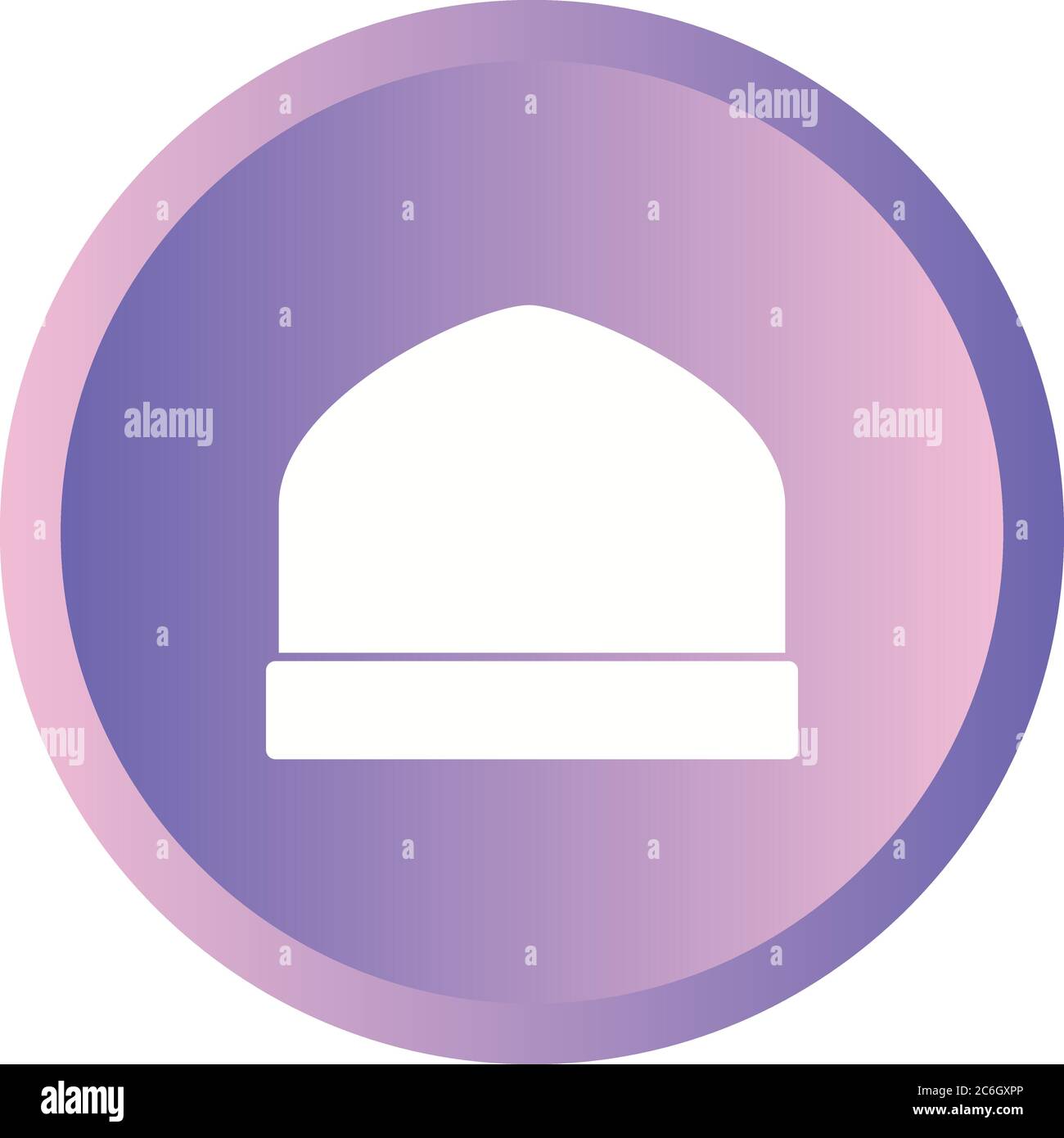 Unique Knitted Cap Vector Glyph Icon Stock Vector