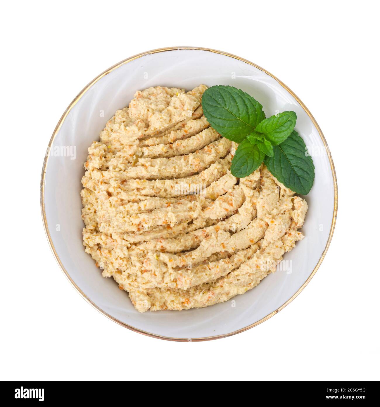 Homemade chicken pate, healthy eating isolated on white Stock Photo Alamy