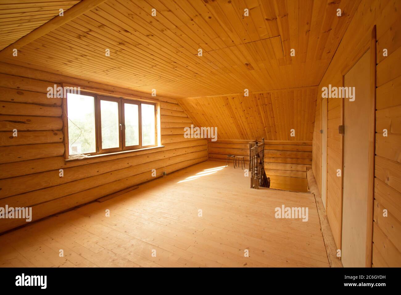 Rustic Empty Room Background