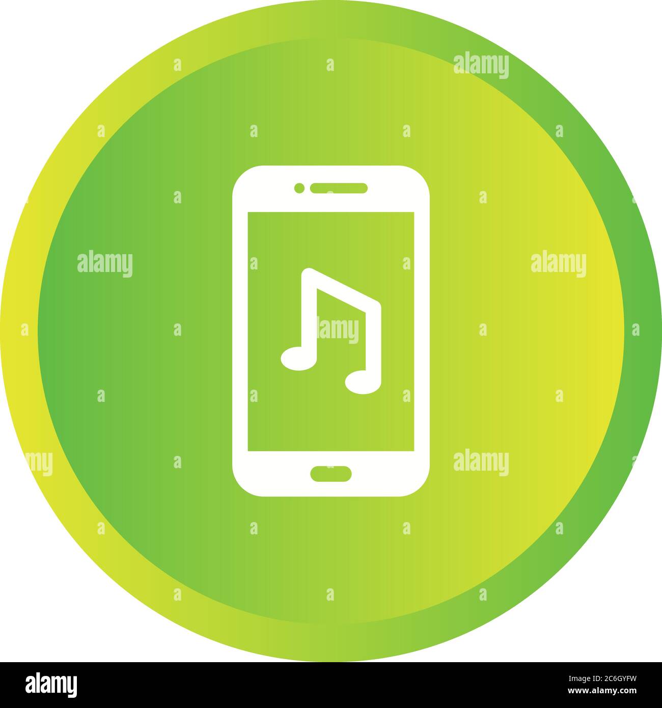 Unique Music App Vector Glyph Icon Stock Vector Image & Art - Alamy